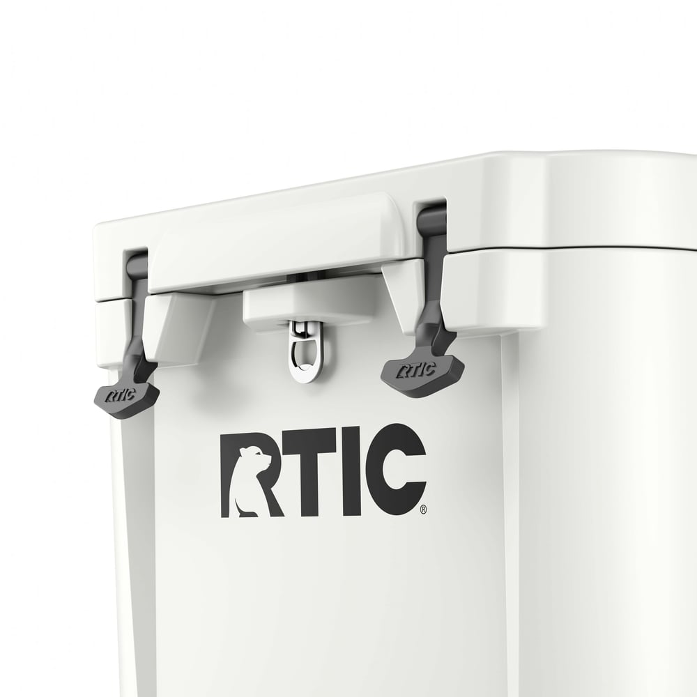 45 QT Ultra-Tough Wheeled Cooler White - Image 10