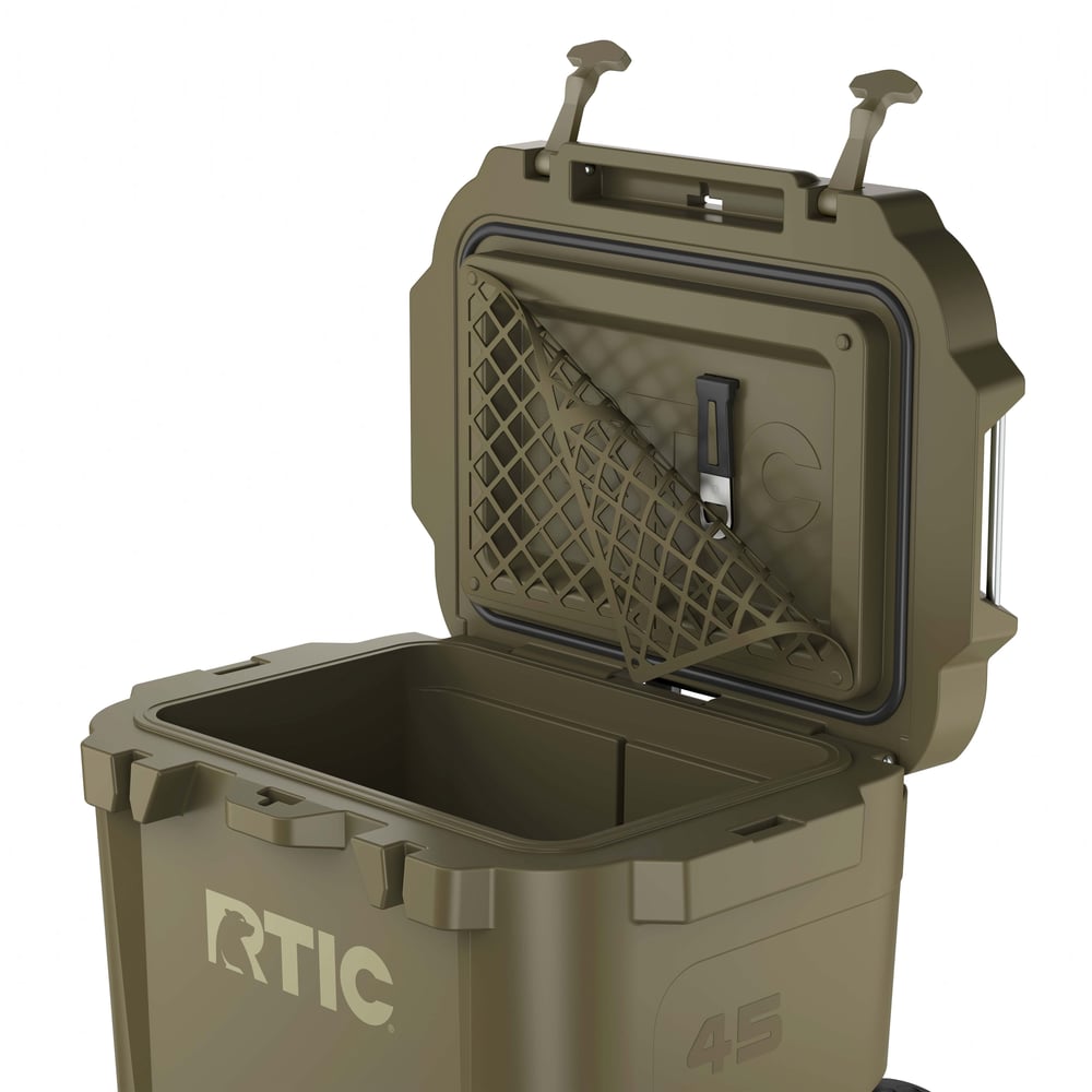 45 QT Ultra-Tough Wheeled Cooler Olive - Image 8