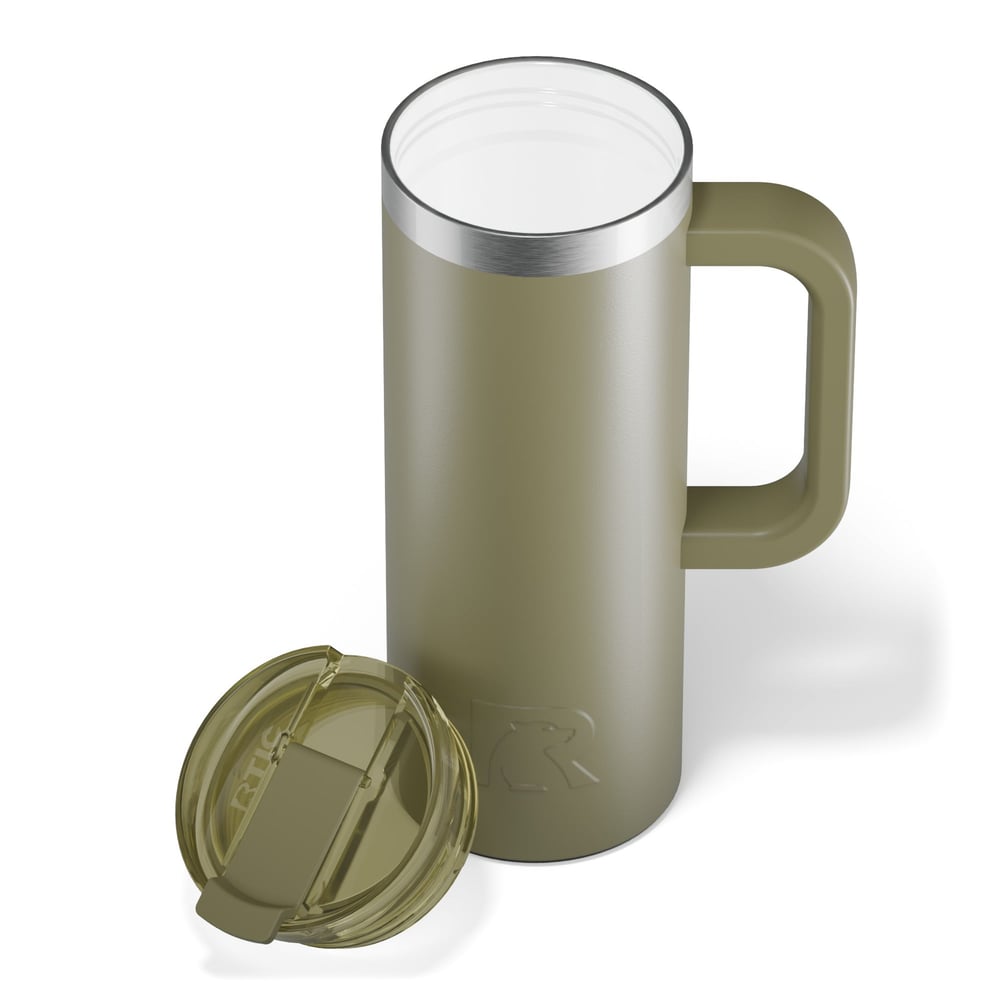 Road Trip Travel Mug Olive - Image 4