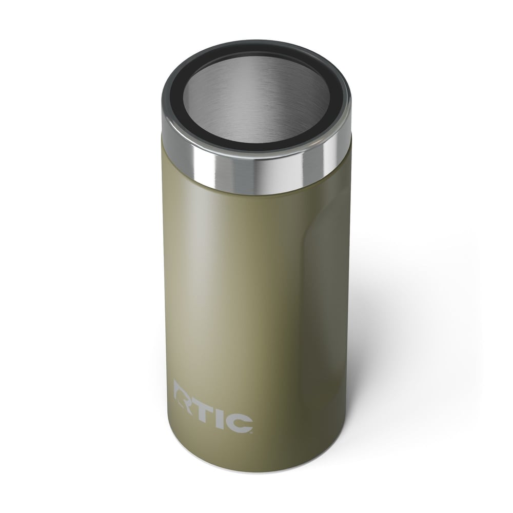 24oz Essential Can Cooler Olive - Image 5