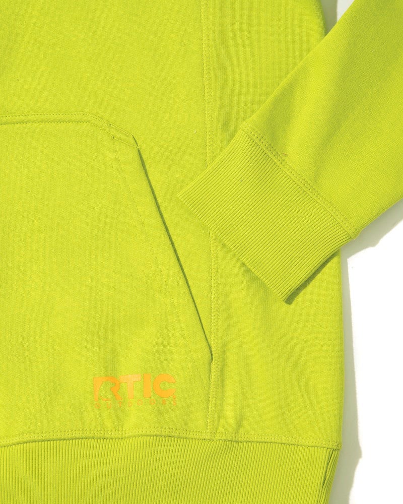 Water-Repellent Pullover Hoodie – Athletic Fit Green Apple - Image 4
